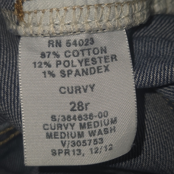 GAP Women's Flare Jeans in Classic Blue - Picture 8 of 8